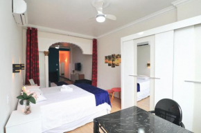 Fantástico 1 quarto e sala em Copacabana com vista para natureza